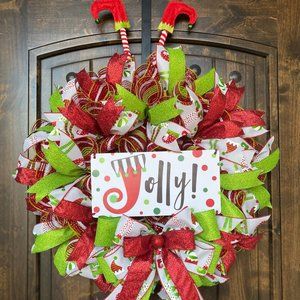 Christmas Wreath, elf Wreath